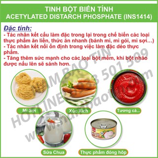 Tinh bột biến tính acetylated distarch phosphated ins1414