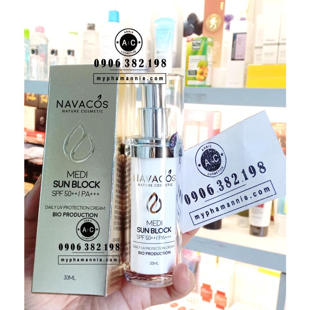 Kem chống nắng Navacos ❤❤ Kem chống nắng Navacos Medi Sun Block SPF50 PA+++