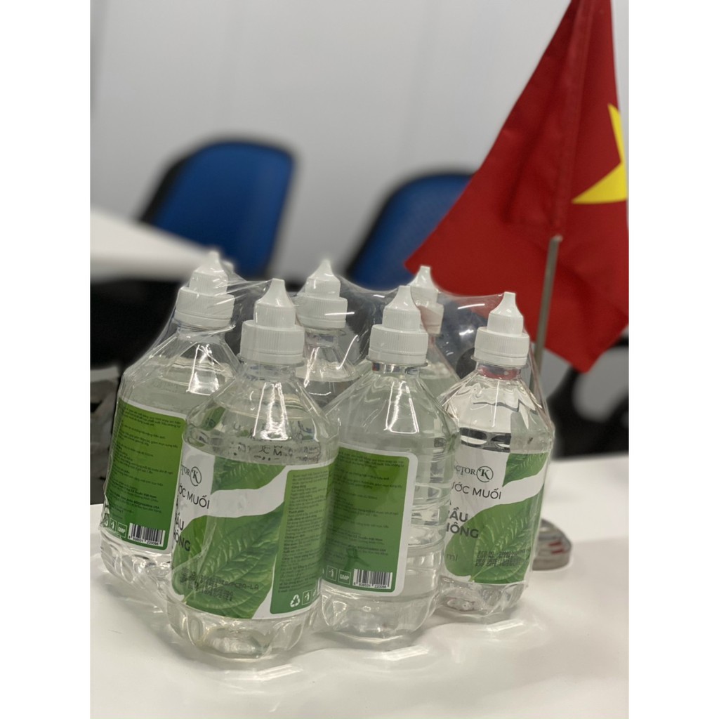 Nước muối lá trầu không súc miệng ngừa vi khuẩn - Nhà Mỵ Shop