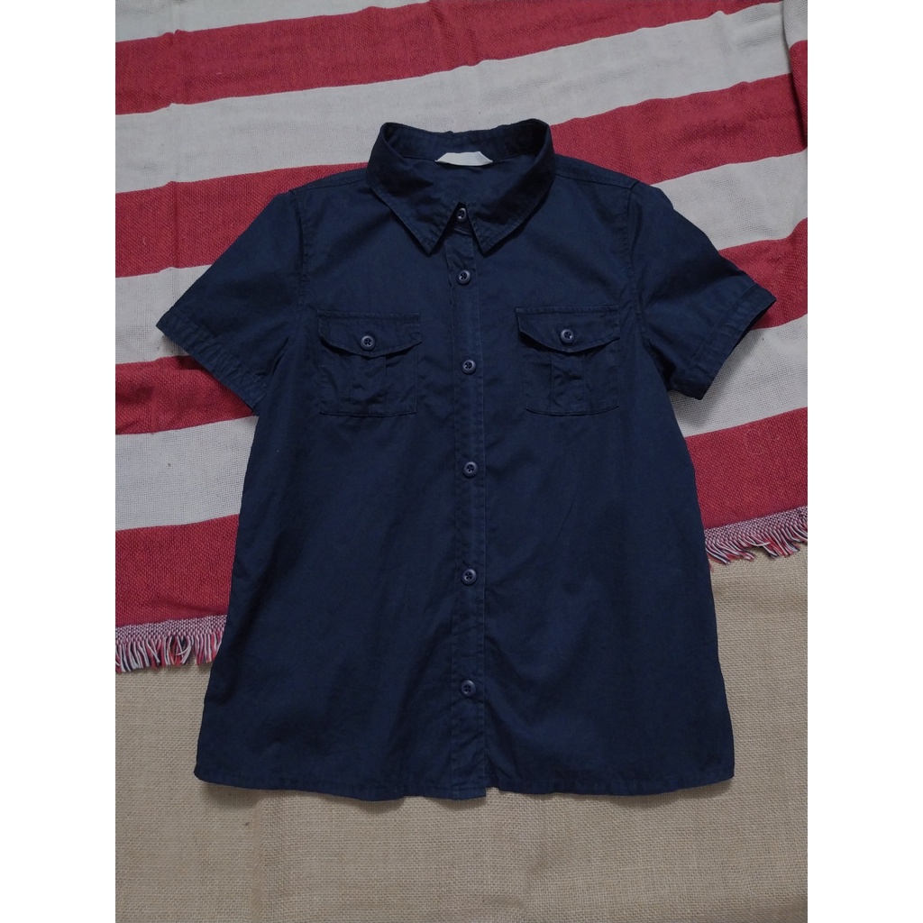 ÁO SƠ MI CỘC TAY 2HAND