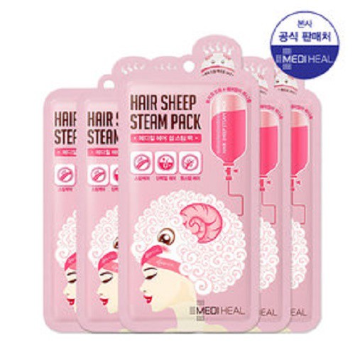 Mặt Nạ Hấp Tóc Phục Hồi Tóc, Nuôi Dưỡng Tóc Mềm Mượt Mediheal Hair Sheep Steam Pack