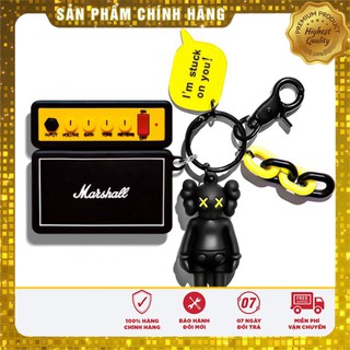 Móc khóa kaws mix với case ap - móc treo chìa khóa