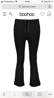 Quần boohoo auth size s