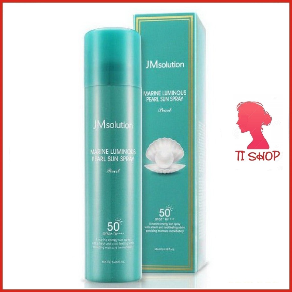 Xịt Chống Nắng 💋FREESHIP💋 Xịt Chống Nắng JM Solution SPF50+PA++++180ml Chiết xuất từ ngọc trai