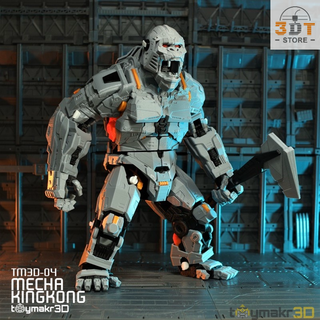 Mô hình Mecha King Kong in 3D