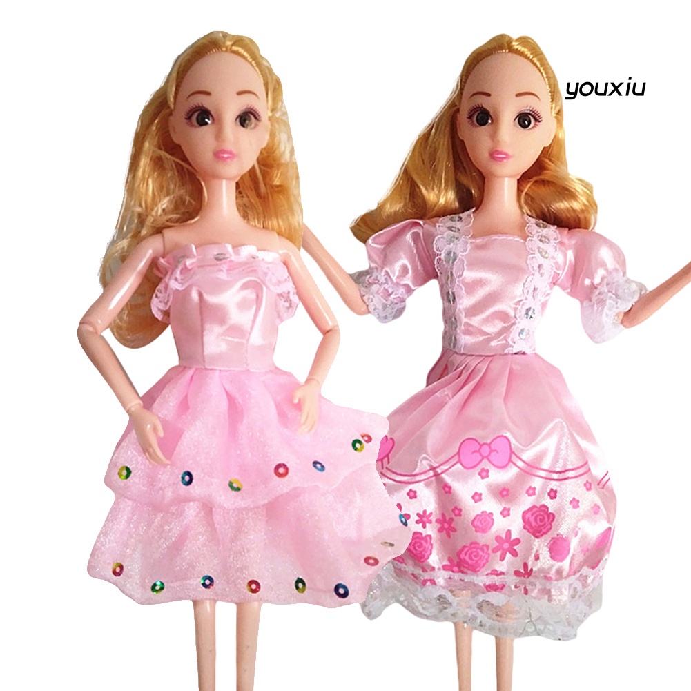 Đầm công chúa xinh xắn cho búp bê