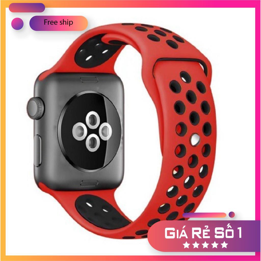 Dây Apple Watch ⚡ Dây Apple Watch  Ni-ke Sports Năng Động Series 5/4/3/2/1 - Châts Case Store