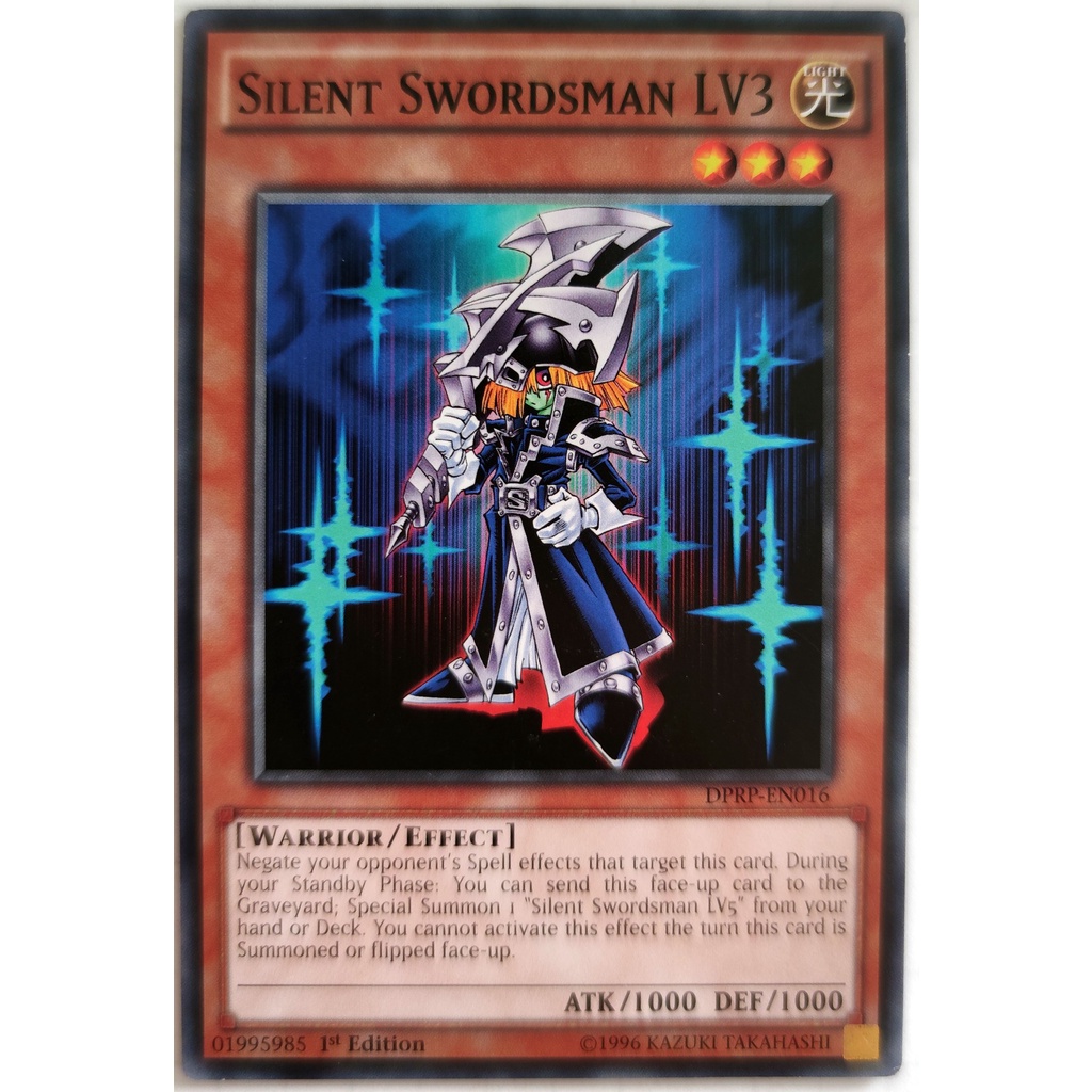 [Thẻ Yugioh] Silent Swordsman LV3 |EN| Common (Duel Monsters)