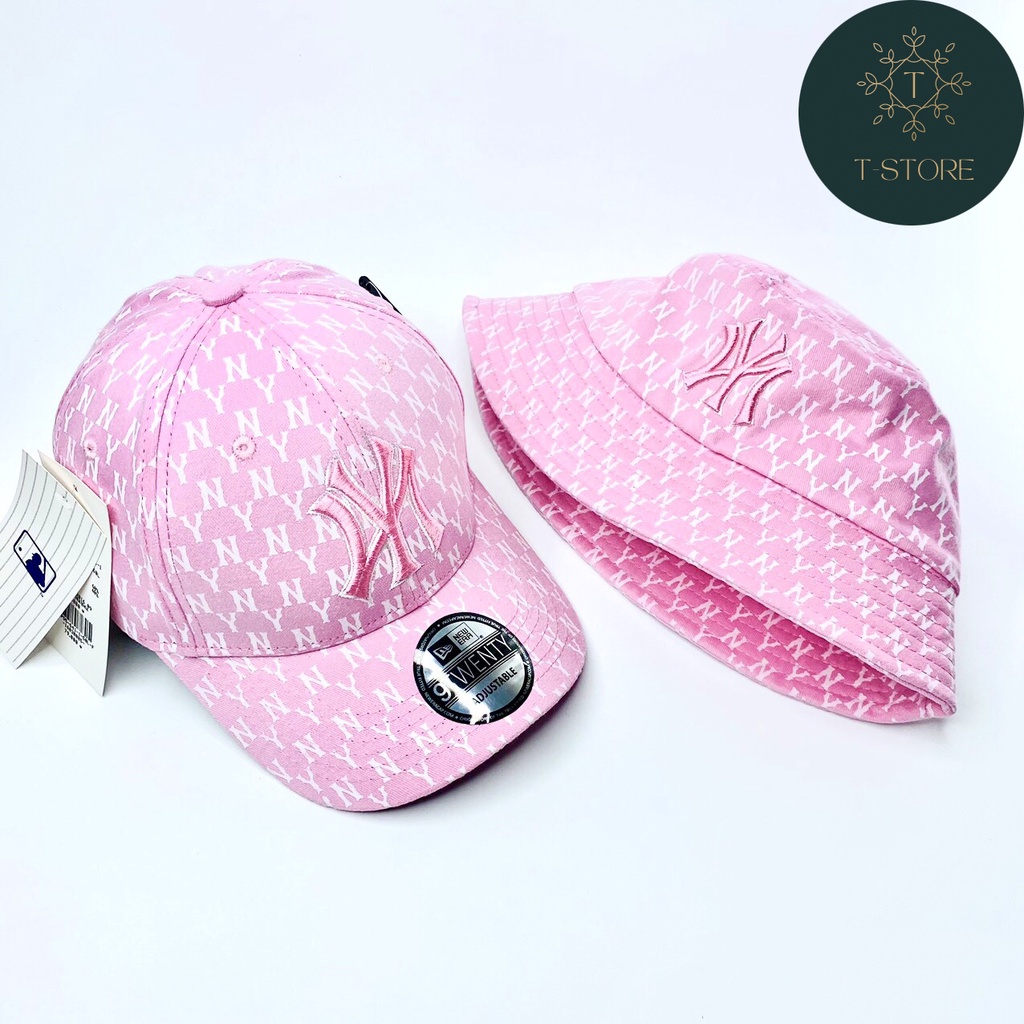 Mũ lưỡi trai,  Mũ kết màu hồng dành cho các nàng siêu đáng yêu - NEW