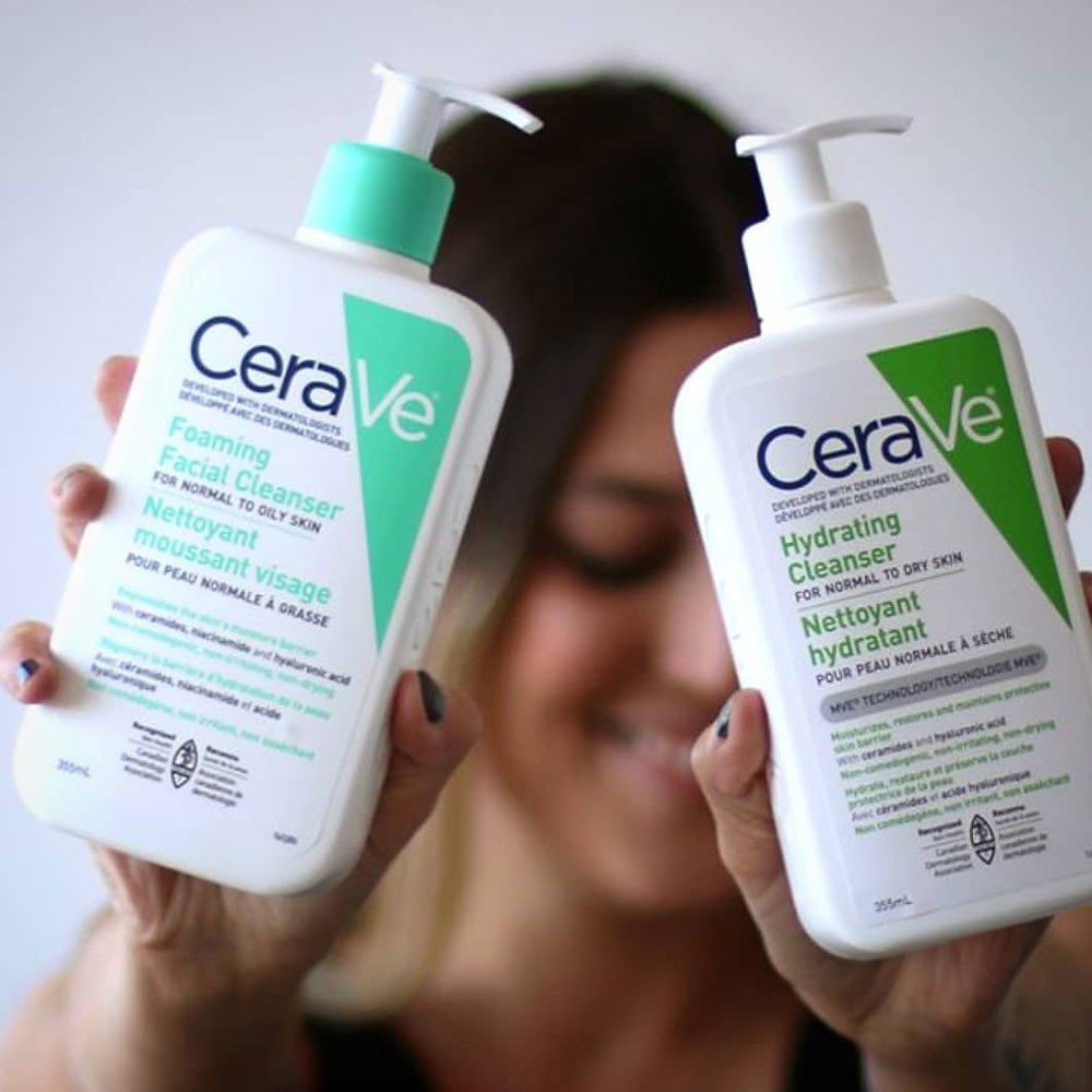 Sữa Rửa Mặt CeraVe Foaming/Hydrating/SA Smoothing Cleanser 236ml/237ml - 3 loại
