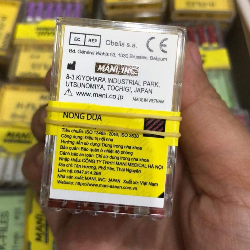 K file, H file nong dũa Mani chính hãng