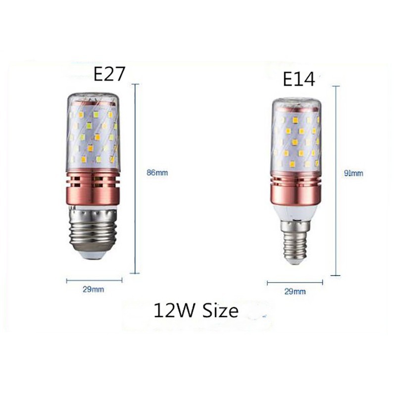 Bóng Led Bắp Trang Trí 3 Chế Độ Màu (12w)