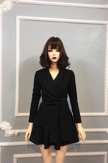 [HÀNG THIẾT KẾ] Set vest chân váy xoè đỏ