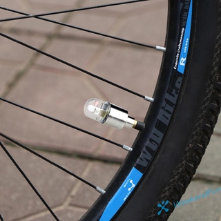 2 Đèn Led Gắn Van Bánh Xe Đạp