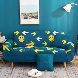 Bộ 4 Bọc Ghế Sofa Màu Trơn