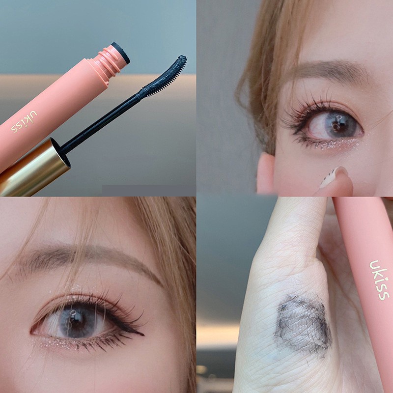 Xiaohongshu Đẩy Mạnh Kem Lót Lông Mi Ukiss Chính Hãng Mascara Chất Lỏng Chống Thấm Nước Lâu Trôi Làm Cong Lâu Dài Lông Mi Không Trôi Kéo Dài Lông Mi Và Khuôn Mẫu Mã Hóa