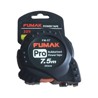Thước dây 5m x 25mm Vỏ cao su, thép dẻo không gỉ, chịu va đập