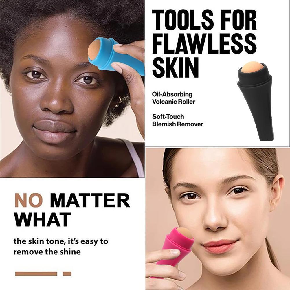 Thanh lăn mát xa mặt bằng đá núi lửa làm sạch sâu hỗ trợ kiềm dầu | BigBuy360 - bigbuy360.vn