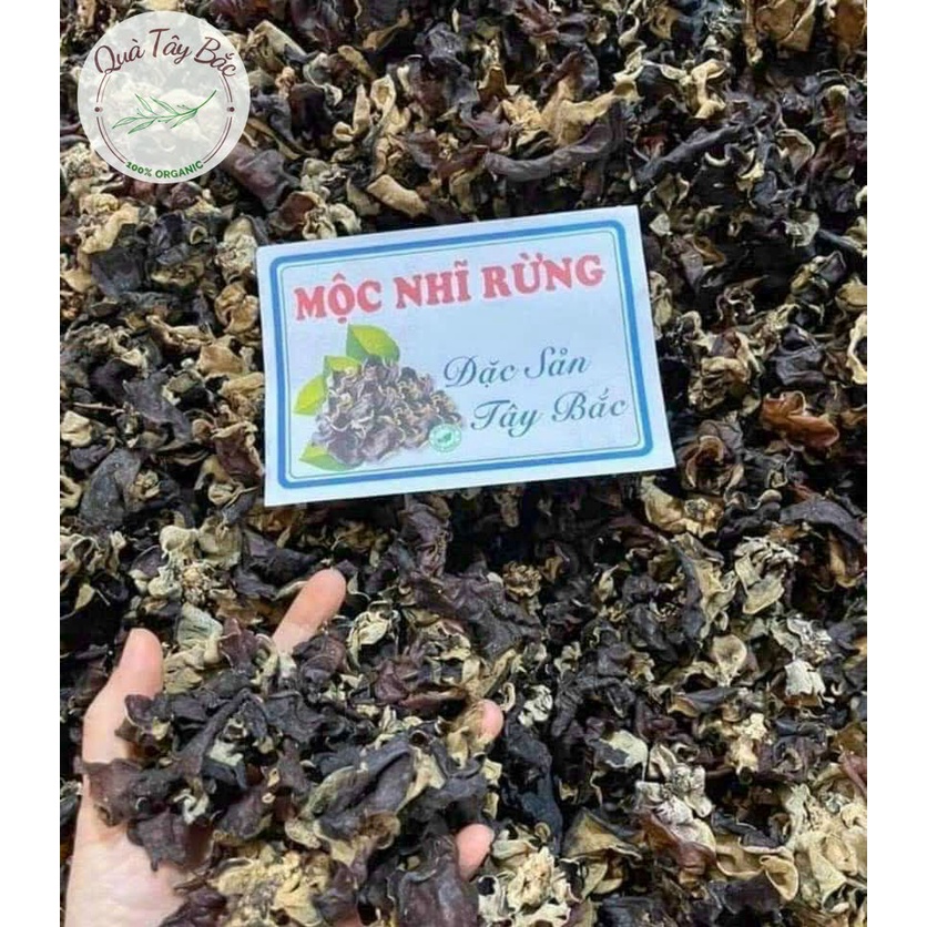 Mộc nhĩ rừng Tây Bắc hàng loại 1, nấm mèo sạch thơm ngon gói 500g