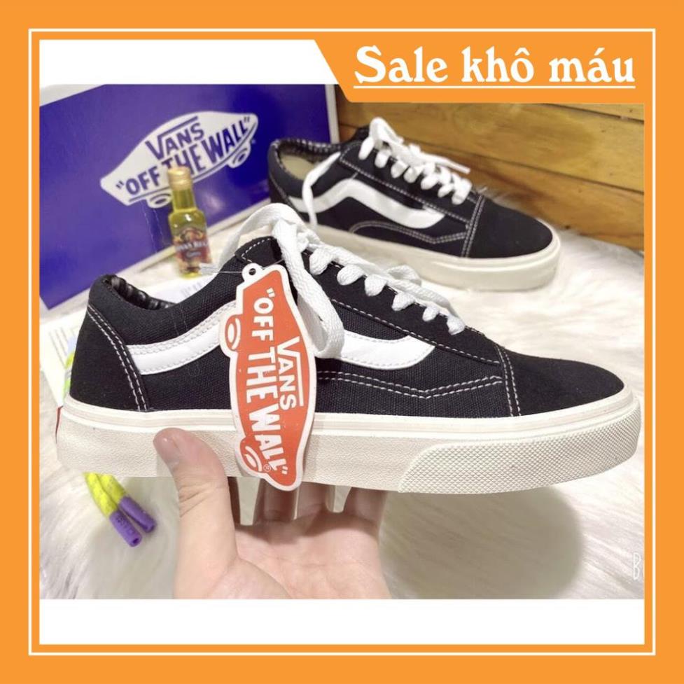 GIÀY 𝐕𝐀𝐍𝐒 VAULT OLD SKOOL MÀU ĐEN ⚡Full box bill⚡ Giày thể thao nam nữ 2021 | BigBuy360 - bigbuy360.vn