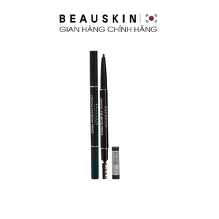 Chì kẻ mày 2 đầu beauskin crystal eyebrow pencil 3.0g lâu trôi, chống nước hiệu quả - bmeb0104110