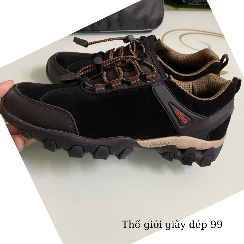Giày nam công sở đẹp - thể thao nam - giày nam Da lộn  sneaker siêu nhẹ dùng đi chơi, đi làm,leo núi hàng hãng OUTDOOR | BigBuy360 - bigbuy360.vn