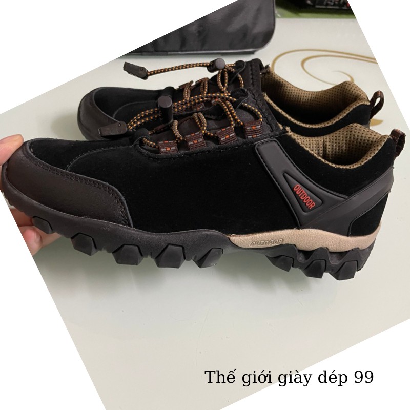 Giày nam công sở đẹp - thể thao nam - giày nam Da lộn  sneaker siêu nhẹ dùng đi chơi, đi làm,leo núi hàng hãng OUTDOOR