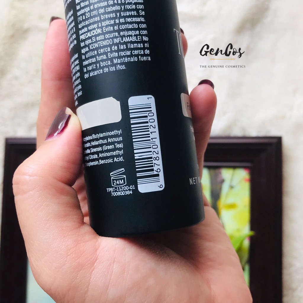 CHAI KEO XỊT KHOÁ SỢI TÓC FIBERHOLD SPRAY TOPPIK 118ML