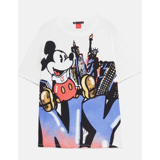 Áo thun nữ Zara - Mickey mouse 5643/808