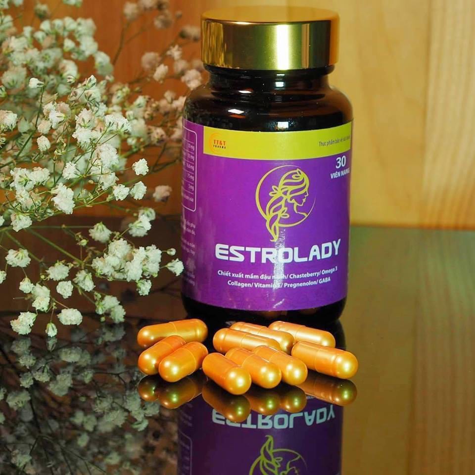 ESTROLADY viên uống cân bằng nội tiết, gìn giữ nét xuân