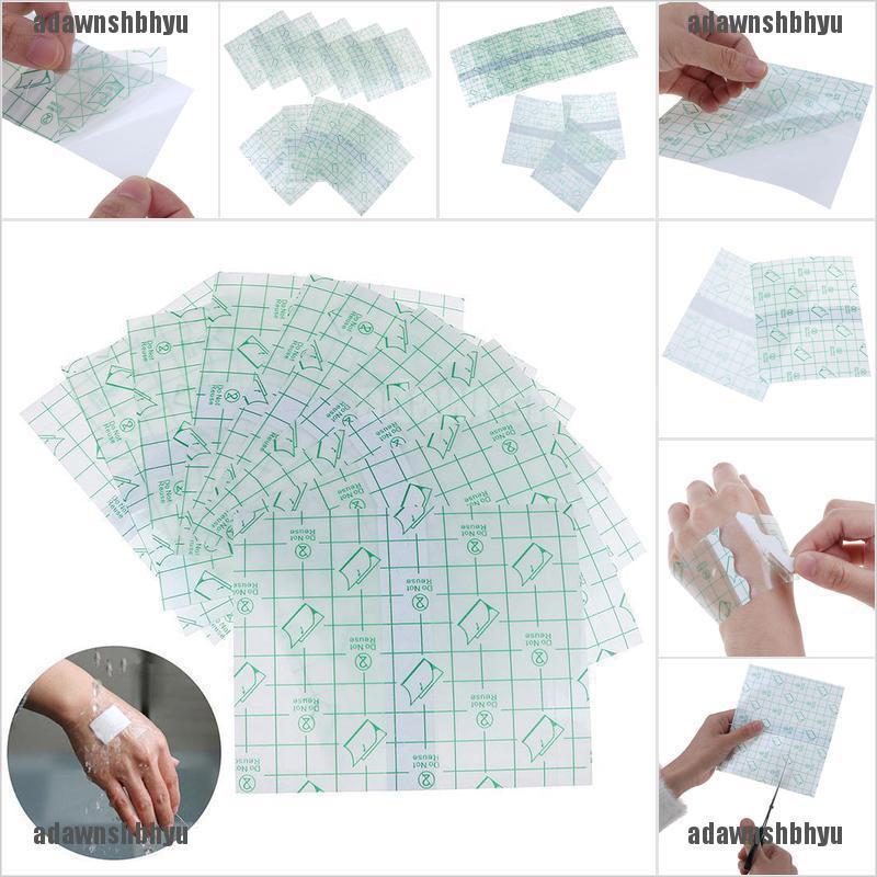 Bộ 10 Miếng Dán Vết Thương Trong Suốt Chống Thấm Nước adawnshbhyu