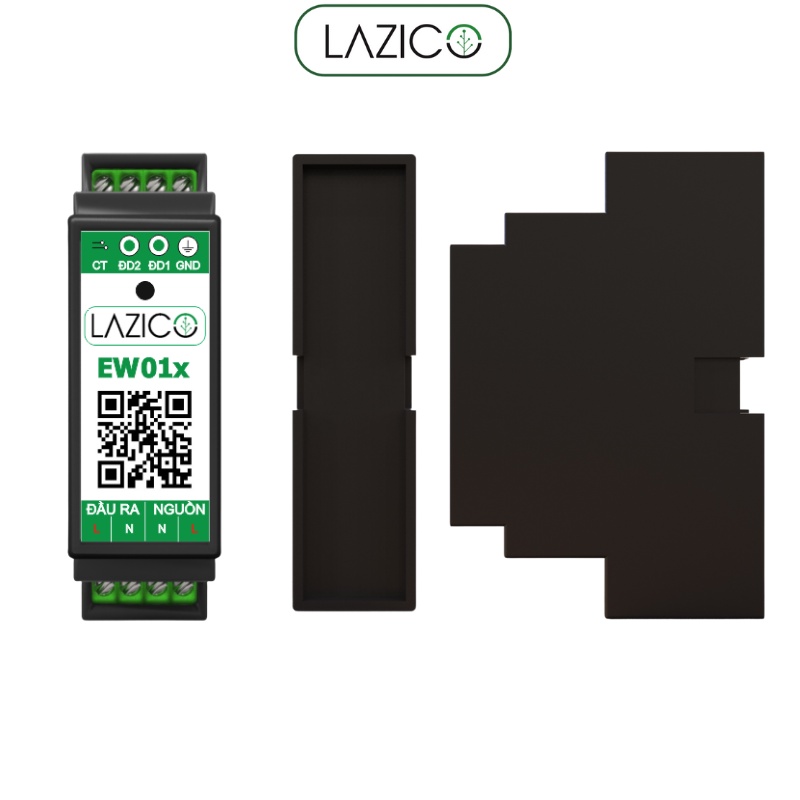 Điều khiển từ xa máy bơm quạt mô tơ 220V bằng điện thoại qua wifi LAZICO EW01x