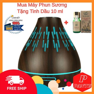 Máy Khuếch Tán Tinh Dầu Cao Cấp 550 ml Tặng Kèm Tinh Dầu 10 ml