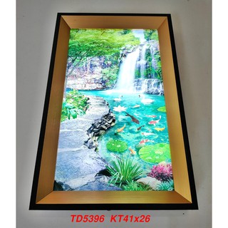 Tranh Điện Treo Tường TD5396 Led Sáng 3 Chế Độ, Bảo hành 2 năm