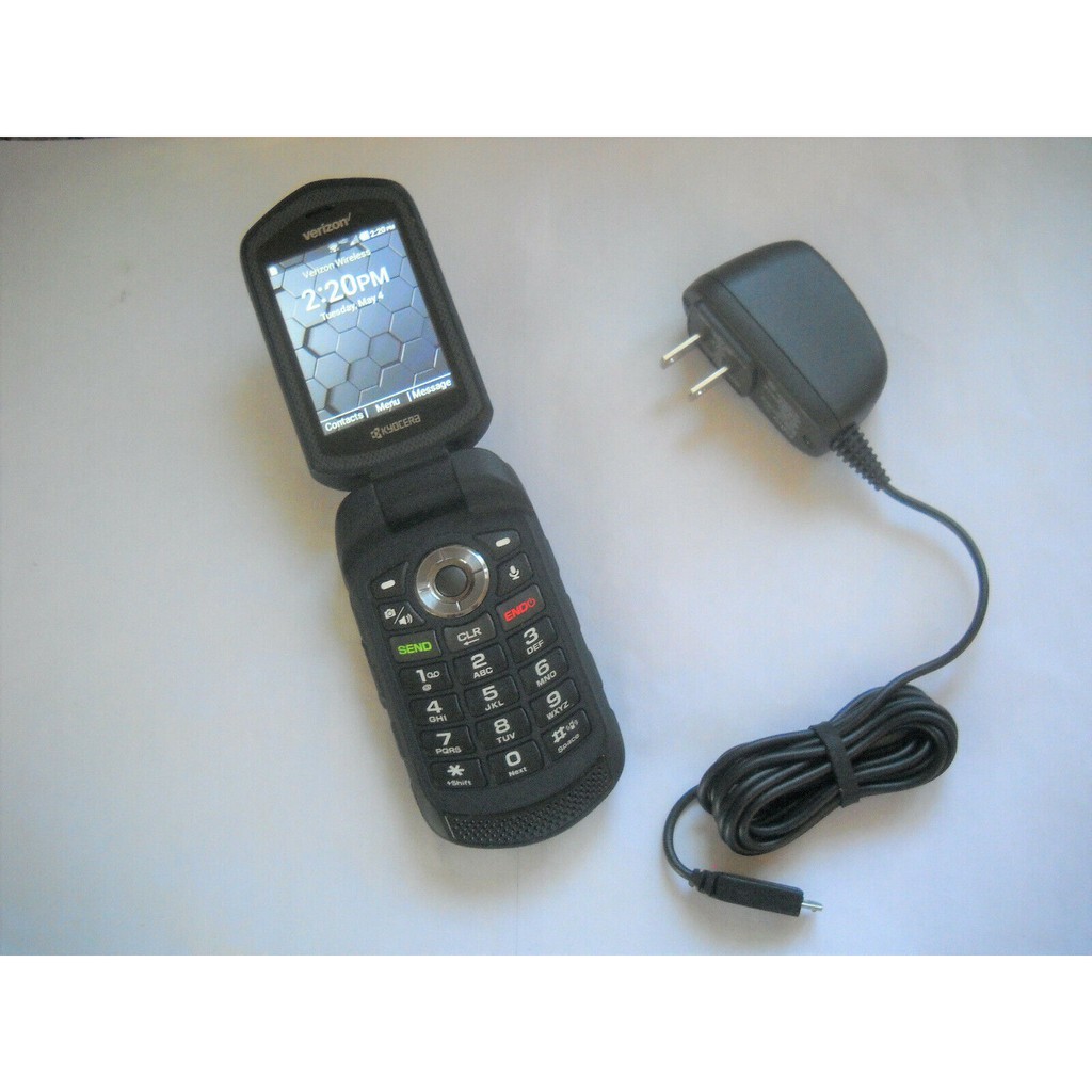 Điện thoại nặp gập Kyocera DuraXV LTE 4610 - Chống va đập, chống nước, Wifi 4G full chức năng