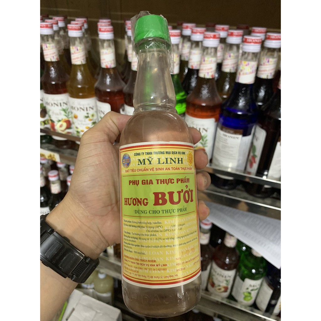 Tinh Dầu Bưởi ( Hương Bưởi) Thực Phẩm 450ml - Dùng Nấu Chè