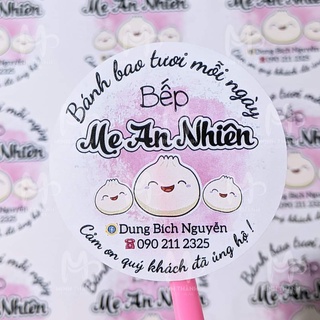 500 tem kích thước 2.5*4.5cm