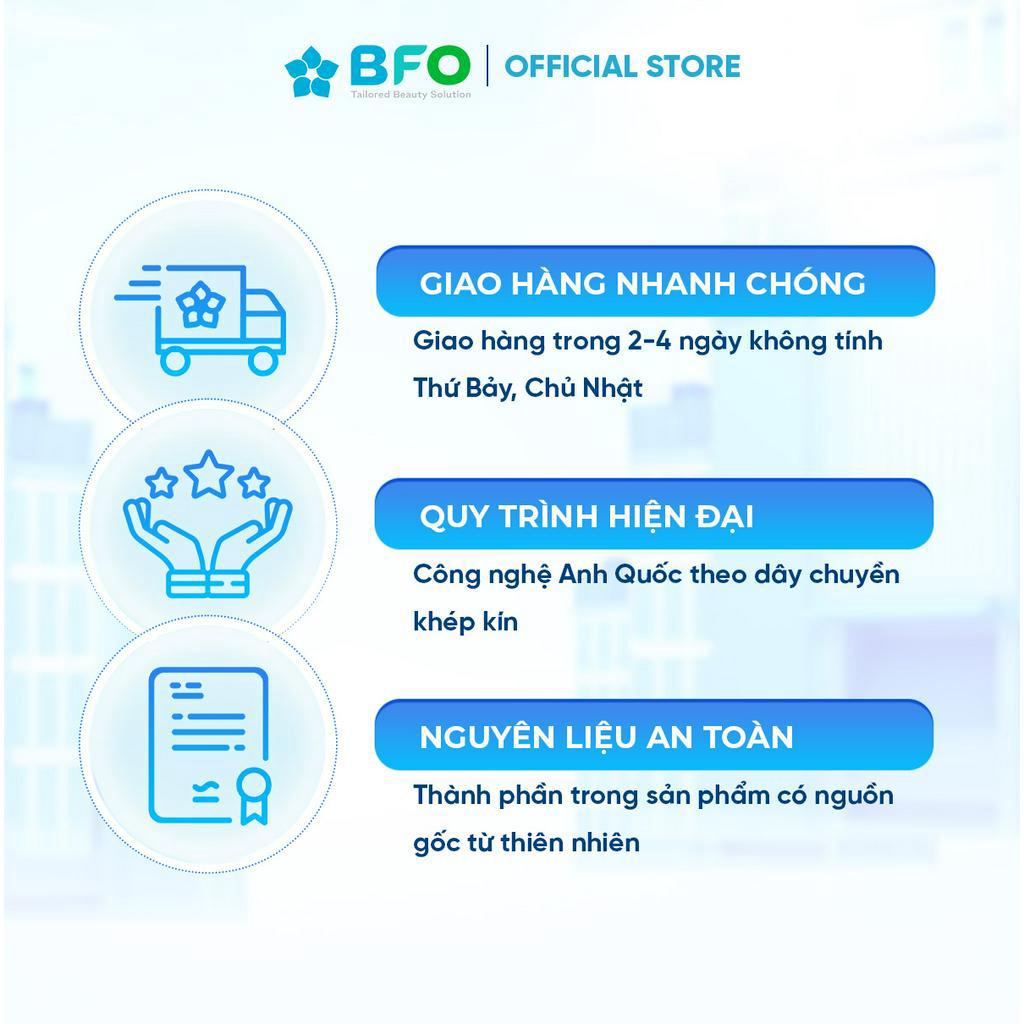 Combo 4 Xịt Thơm Miệng BFO Cho Hơi Thở Thơm Mát 10ml