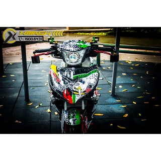  Decal Tem Trùm Xe Exciter 150 Mẫu   Skull