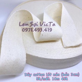 Lót Mũ Cotton