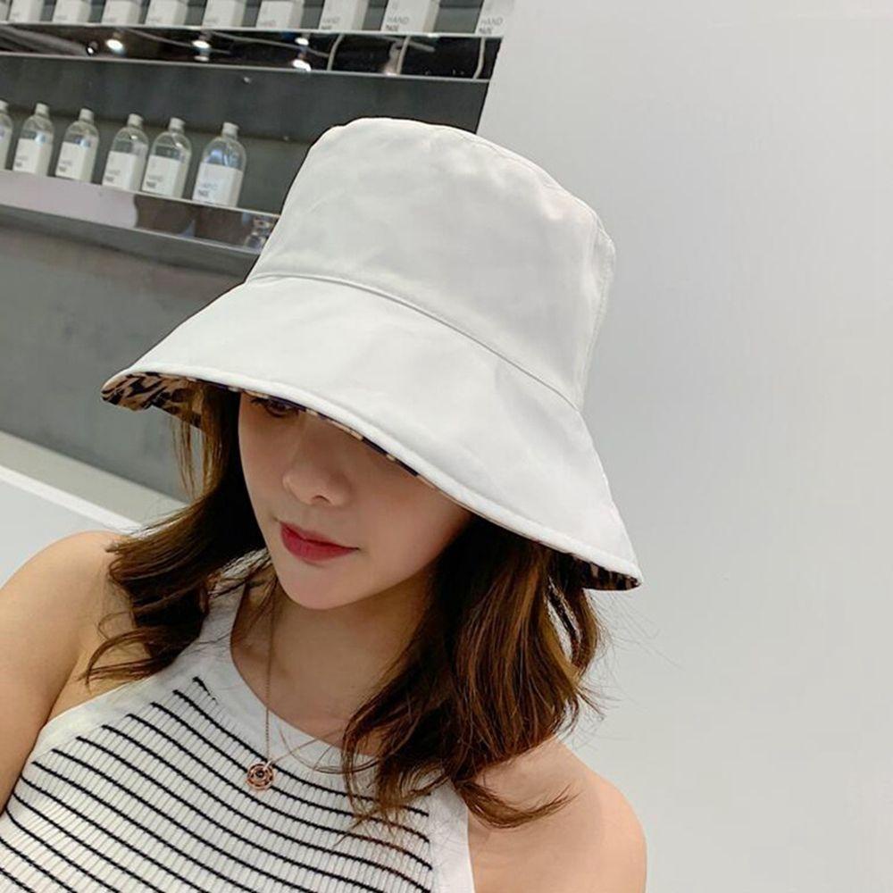 Mũ Bucket Chống Nắng Phong Cách Hàn Quốc Đơn Giản Thời Trang Mùa Hè Cho Nữ