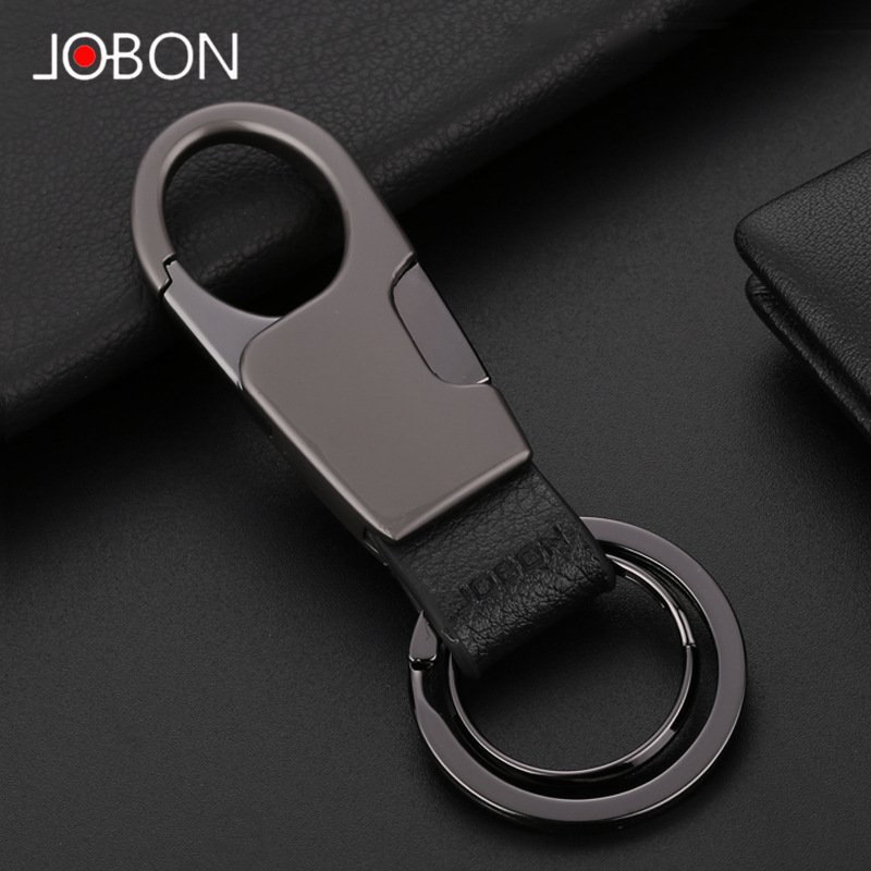 Móc khoá ô tô xe máy Jobon ZB-028 cao cấp có móc treo đỉa quần