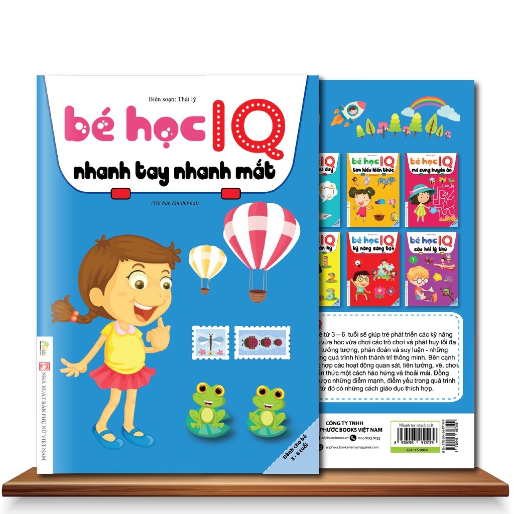 Sách - Hack não IQ cho bé
