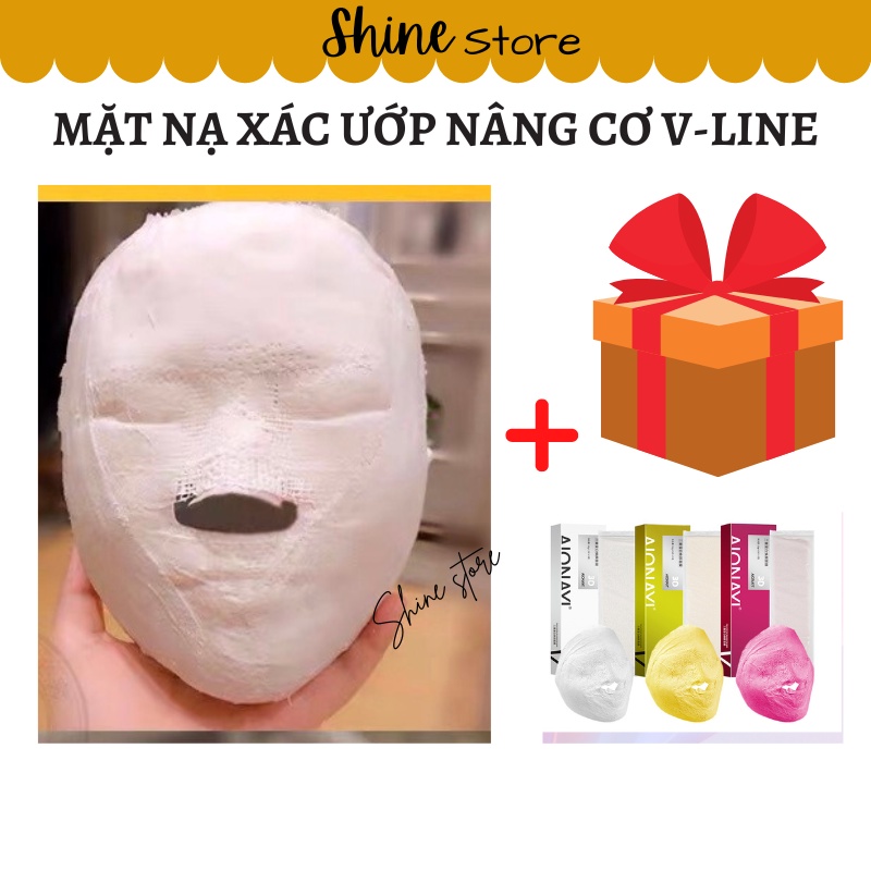 Mặt nạ xác ướp Aionayi dưỡng trắng mờ thâm nám mask nội địa trung V-line cấp ẩm thon gọn nọng cằm được nhiều spa sử dụng