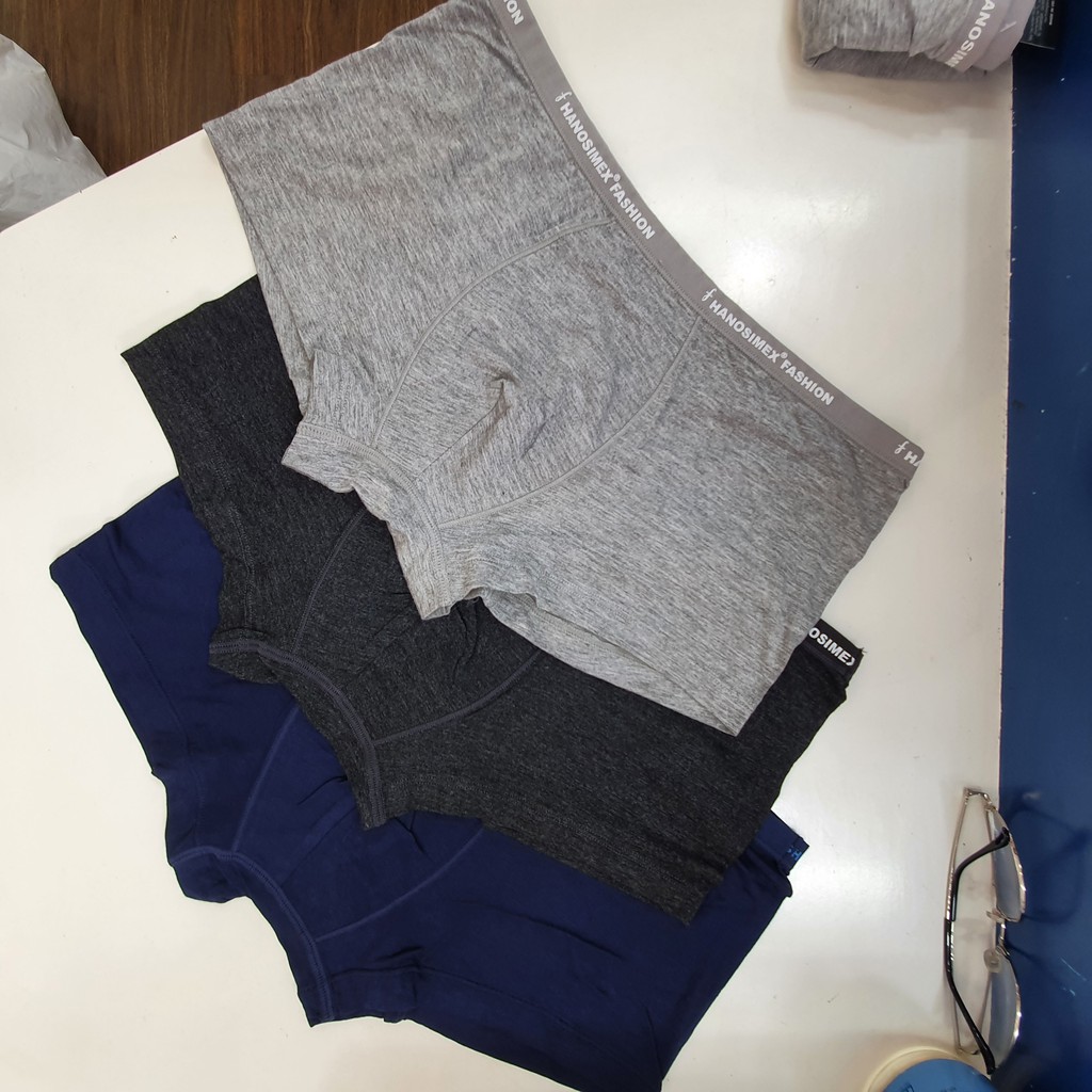 Quần lót đùi nam cạp chữ HANOSIMEX