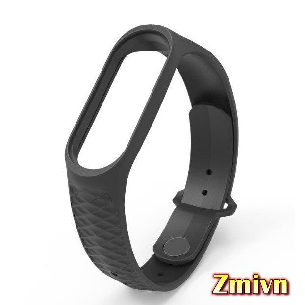 [Tặng dán màn ] Dây đeo thay thế Xiaomi miband 3 - Vân sần