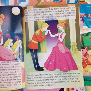 Tập tranh cổ tích song ngữ Việt Anh nuôi dưỡng tâm hồn trẻ thơ