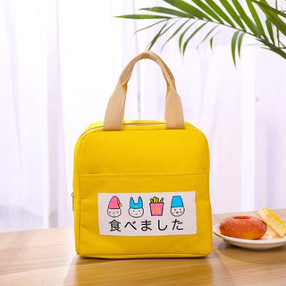 Túi giữ nhiệt đựng hộp cơm có hình đáng yêu