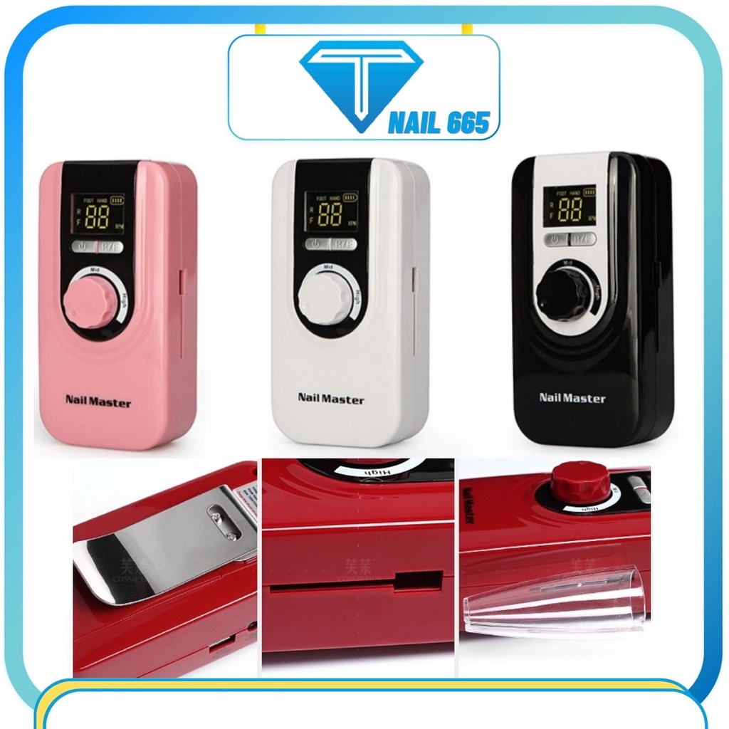 Máy mài móng tay 803 tích điện chính hãng , Máy mài móng gel nail Tặng keo MXBON sịn,bút dưỡng viền