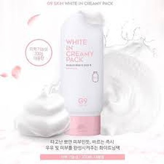 KEM TẮM TRẮNG G9 SKIN WHITE IN CREAMY PACK- HÀN QUỐC